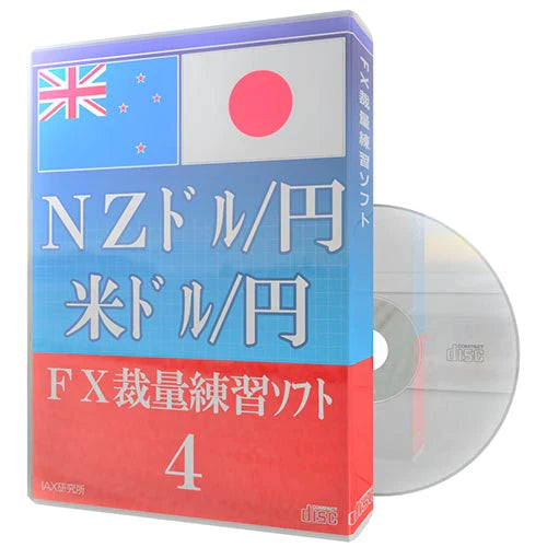 FX裁量練習ソフト４　NZドル/円　米ドル/円
